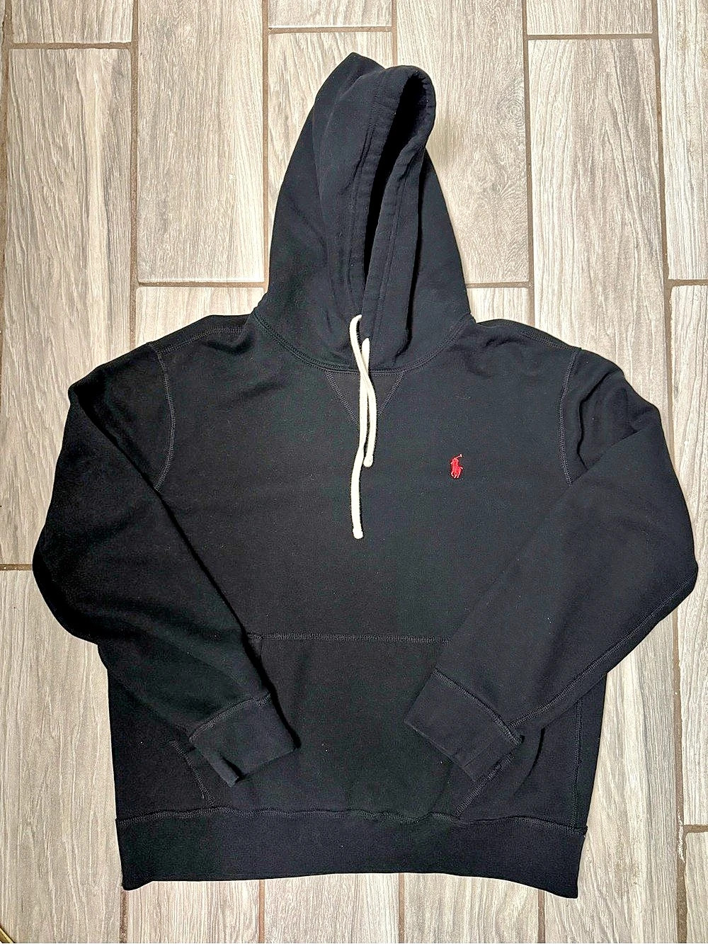 Polo Ralph Lauren Classic Black Hoodie Size Large
